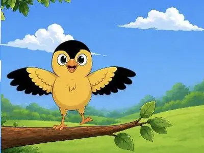 Still from The Adventures of Mo - Finchy